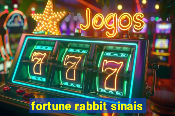 fortune rabbit sinais